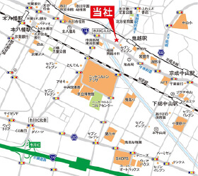 本社map