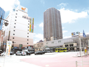 総武線「市川」駅